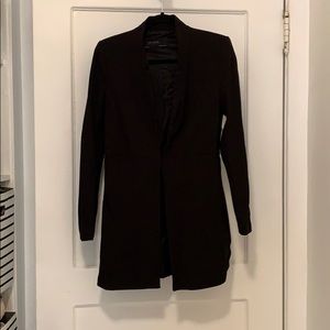 Zara black coat
